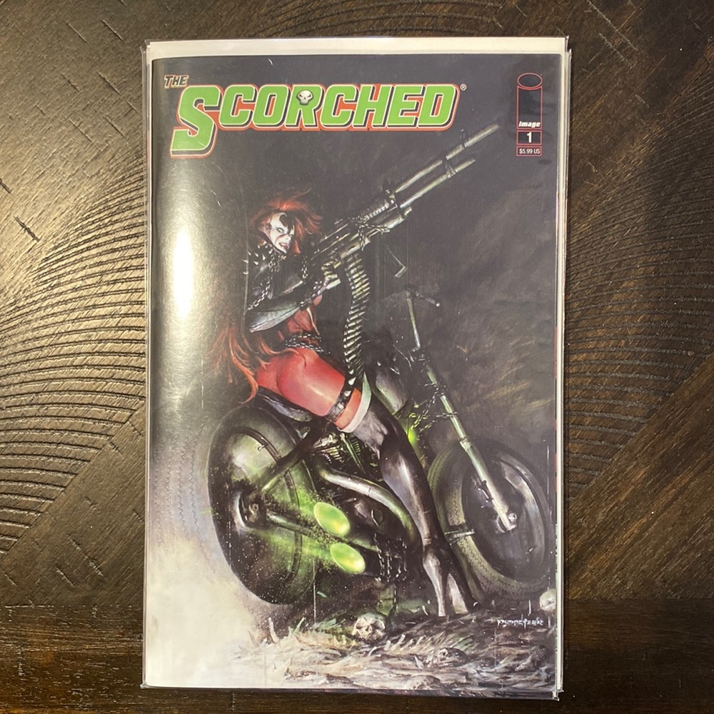 The Scorched #1 3-book Variant lot
